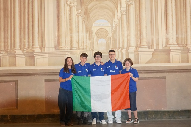 La squadra italiana